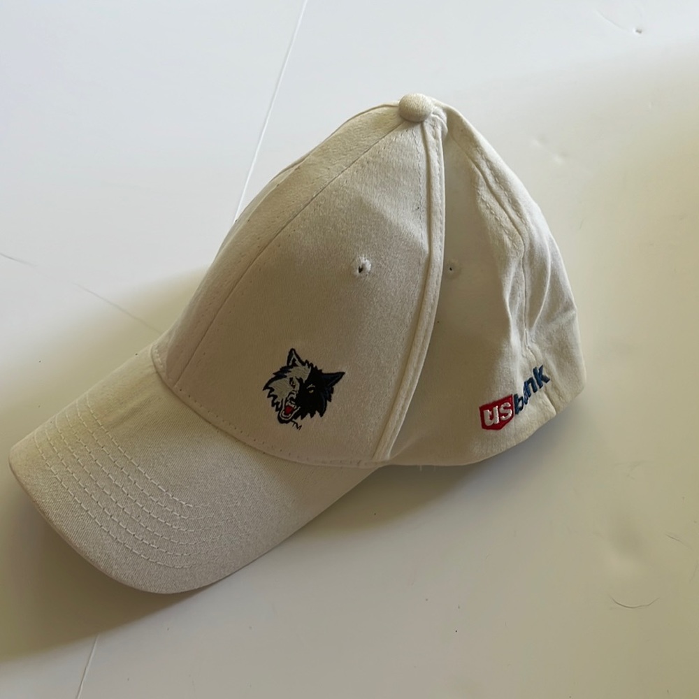BOGO White Minnesota Timberwolves Hat basketball